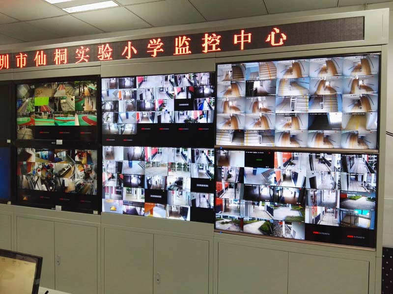仙桐實驗小學安裝監控案例