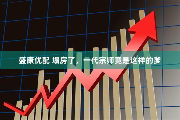 盛康优配 塌房了，一代宗师竟是这样的爹