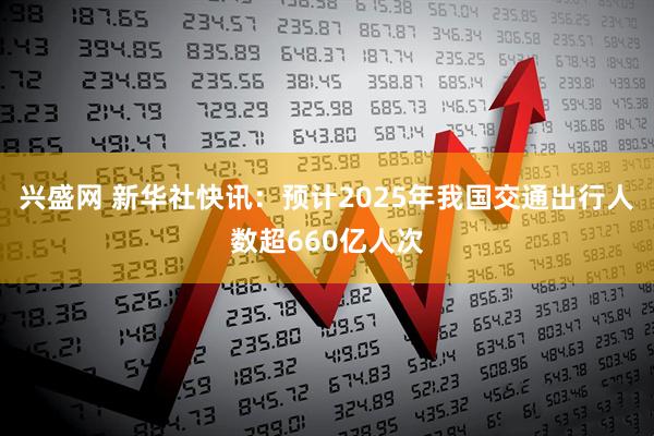 兴盛网 新华社快讯：预计2025年我国交通出行人数超660亿人次